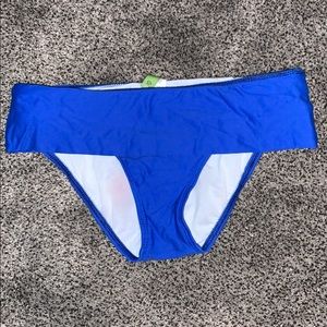 High waisted swim bottom